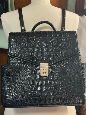 Brahmin Liz Backpack in Black